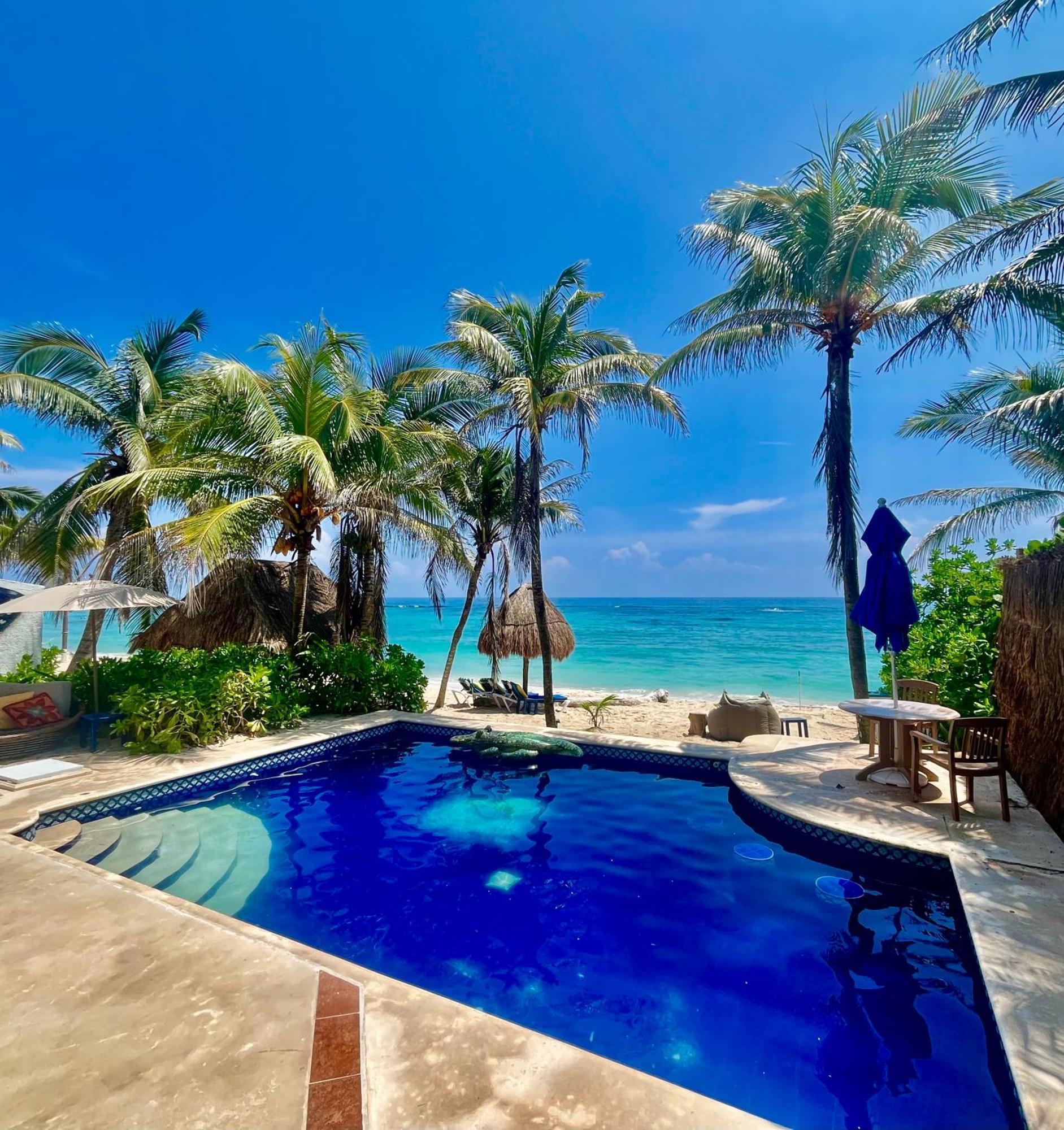 Beachfront Hammock Heaven アクマル エクステリア 写真